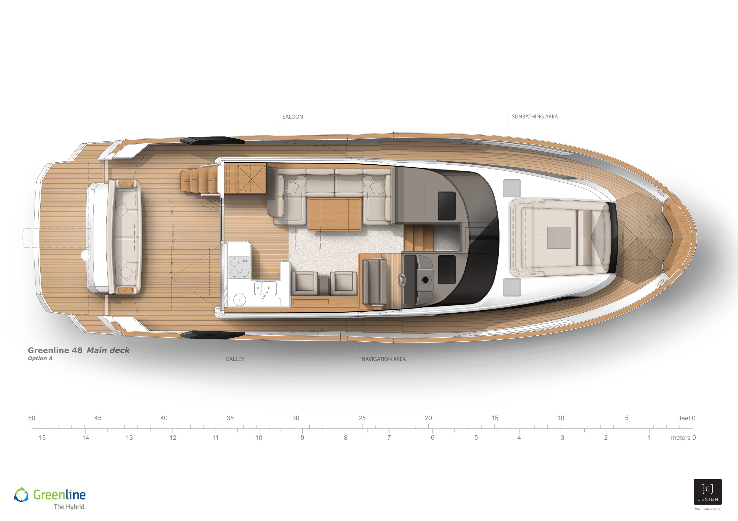 Main deck - Optional 2 chairs